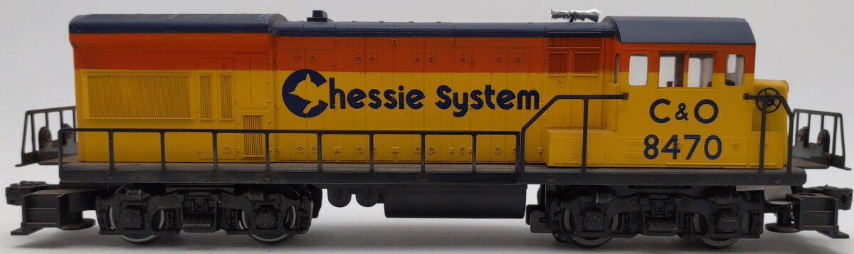 Lionel 6-8470 O Gauge C&O Chessie System U36B Powered Diesel Locomotive VG