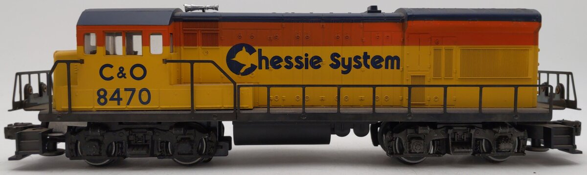 Lionel 6-8470 O Gauge C&O Chessie System U36B Powered Diesel Locomotive VG