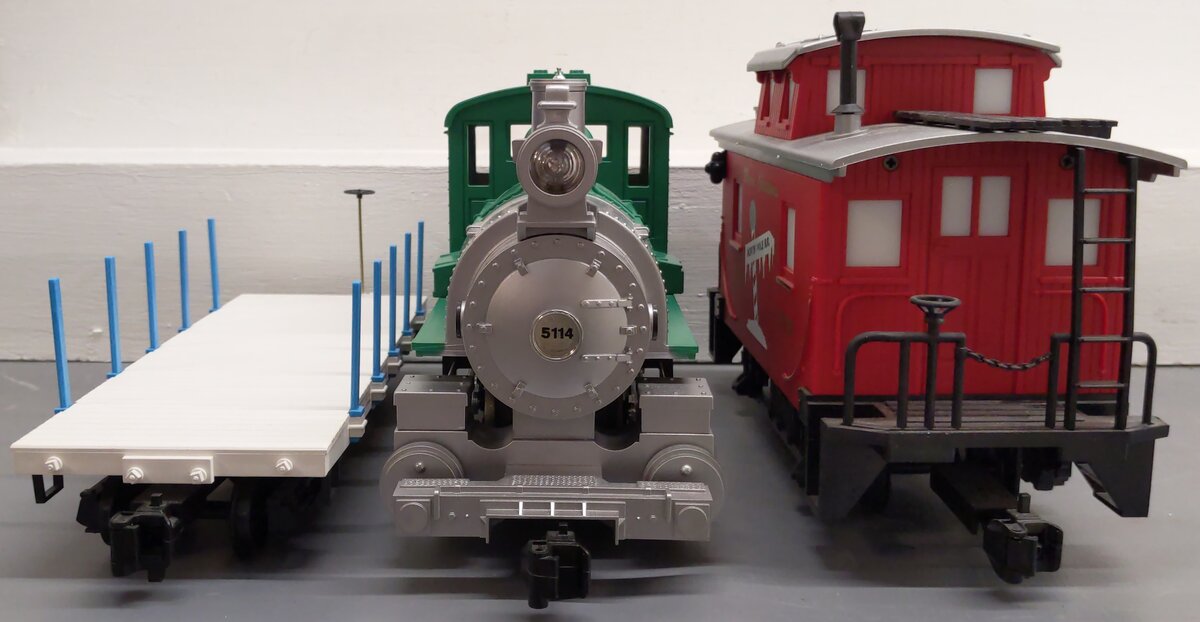 Lionel 8-81004 G Scale North Pole Railroad Steam Train Set VG/Box