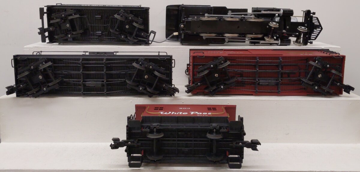 Bachmann 90095 G Northern Express White Pass 4-6-0 Steam Locomotive Set EX/Box