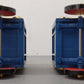 Bachmann 92705 Flatcar with two Tableau Wagons-Metal Wheels EX/Box