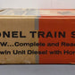 Lionel 1640W Vintage O Gauge Presidential Special Set EX/Box