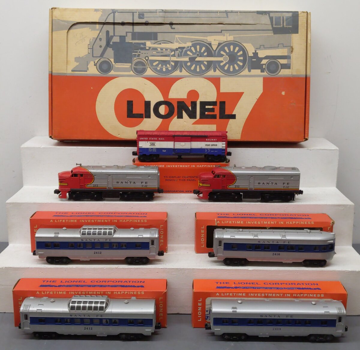 Lionel 1640W Vintage O Gauge Presidential Special Set EX/Box