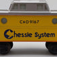 Lionel 6-9167 O-Gauge Chessie System N5C Illuminated Caboose #9167 EX