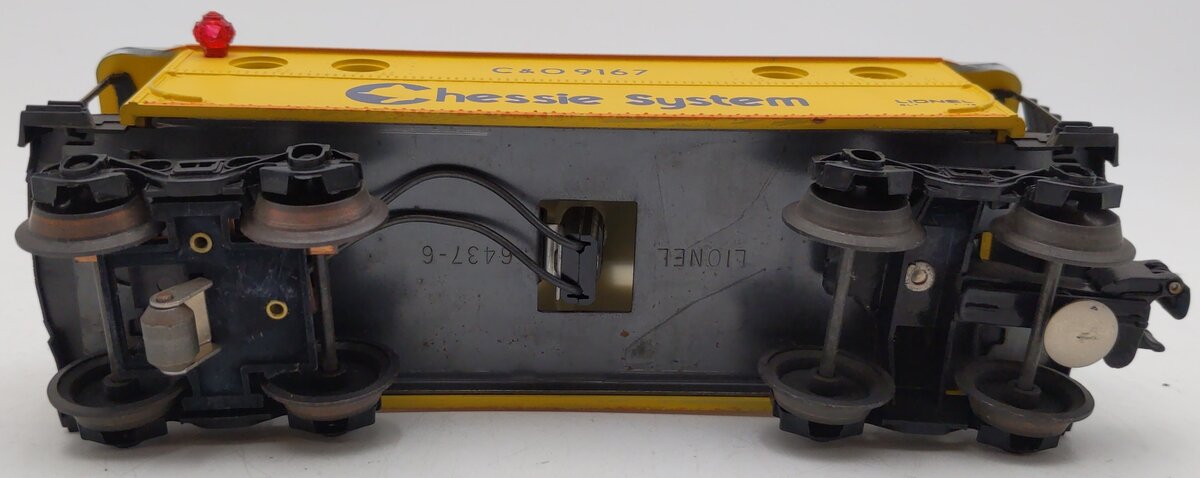Lionel 6-9167 O-Gauge Chessie System N5C Illuminated Caboose #9167 EX