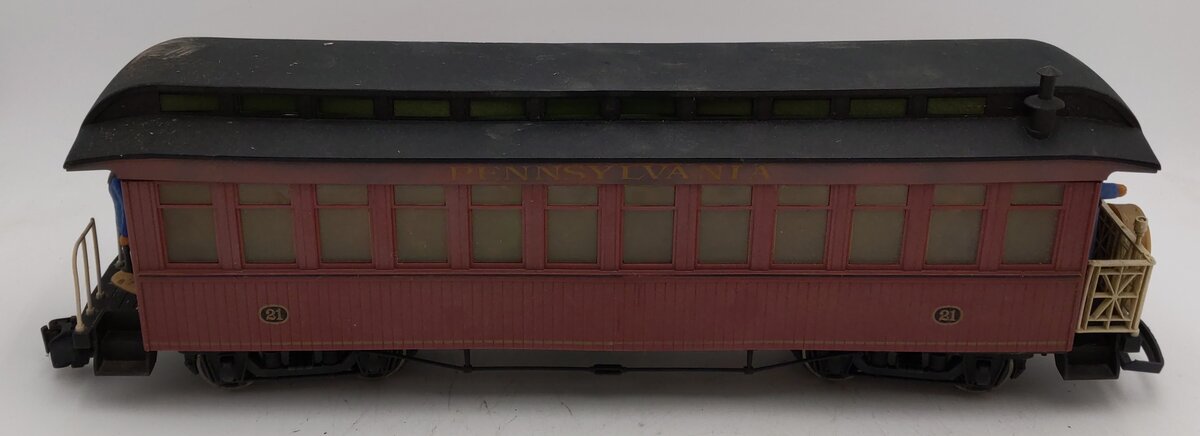 Bachmann G Scale Pennsylvania Observation Car #21 VG