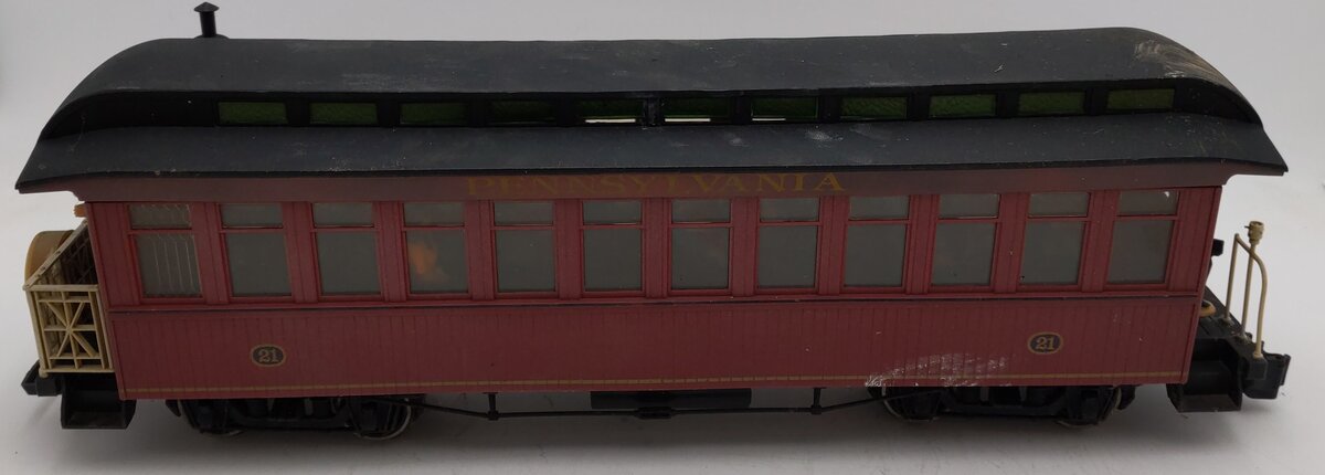 Bachmann G Scale Pennsylvania Observation Car #21 VG