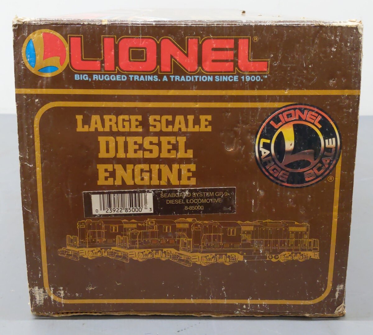 Lionel 6-85000 G Gauge Seaboard System GP-9 Diesel Locomotive #5000 EX/Box