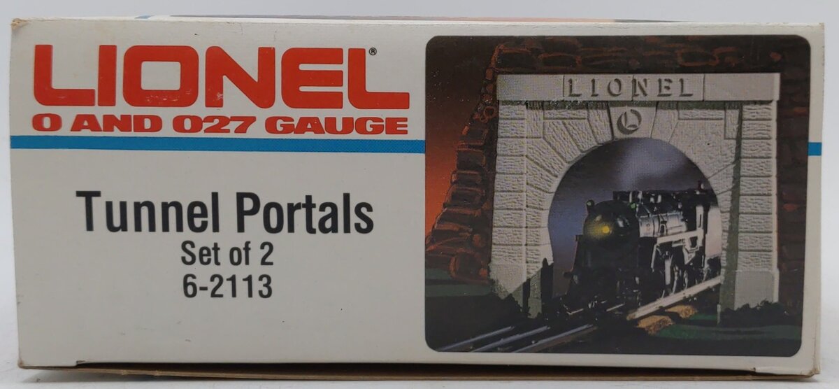 Lionel 6-2113 Tunnel Portals EX/Box