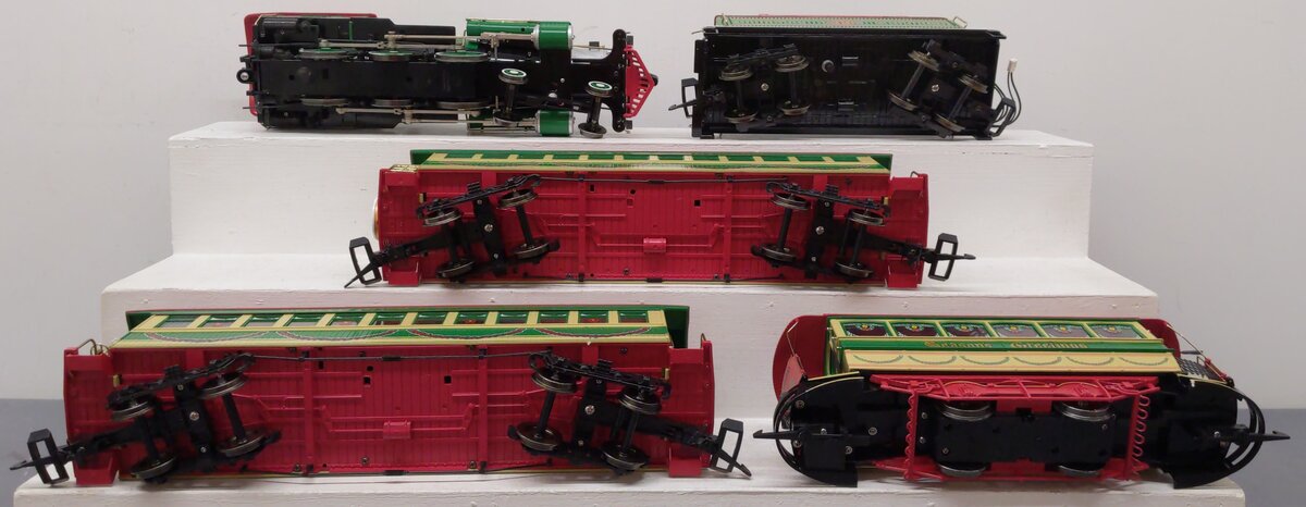Bachmann 90054 Holiday Special G Gauge Steam Train Set LN/Box