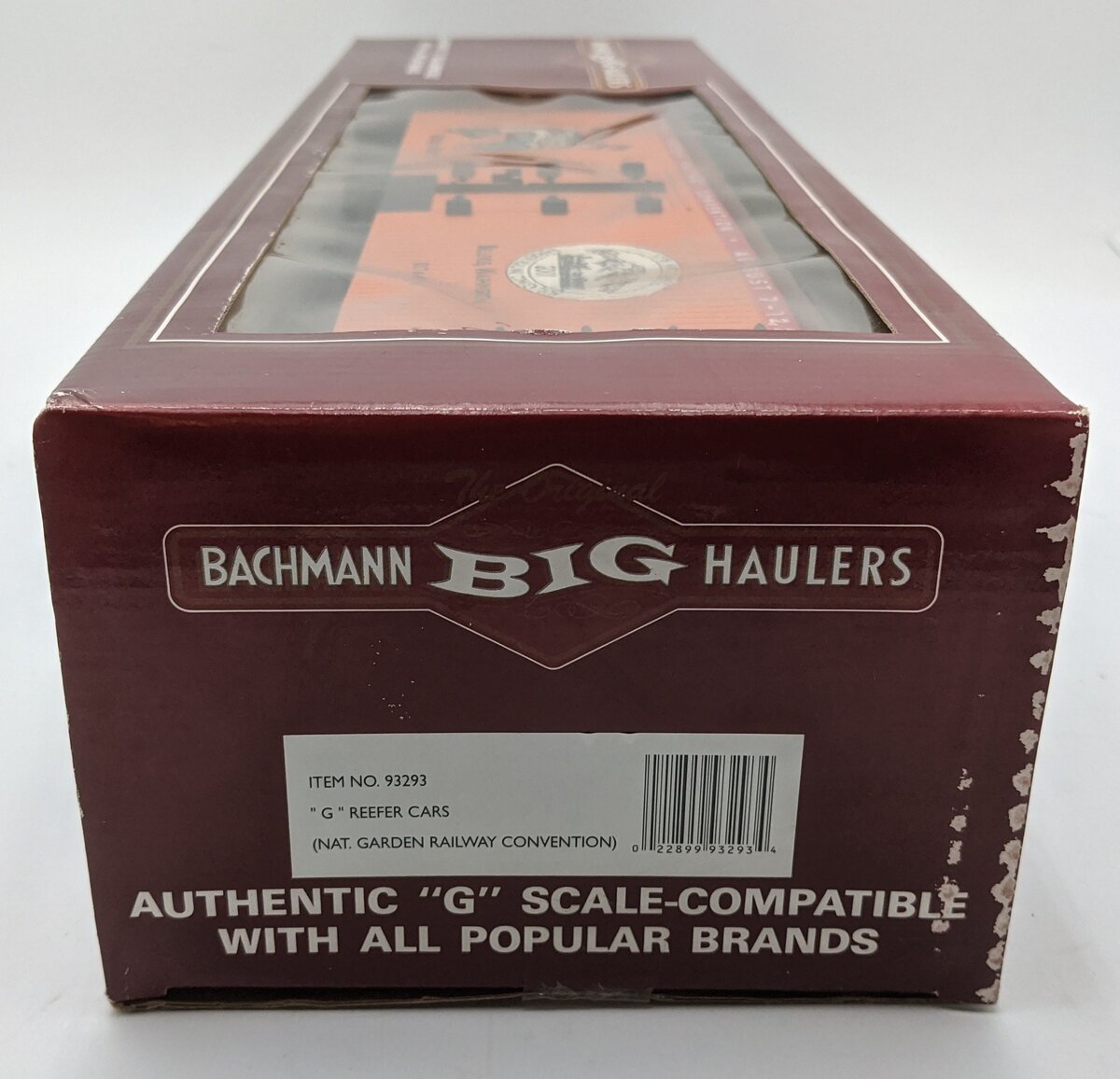 Bachmann 93293 2001 National Garden Railway Convention Reefer Car - Metal Wheels MT/Box