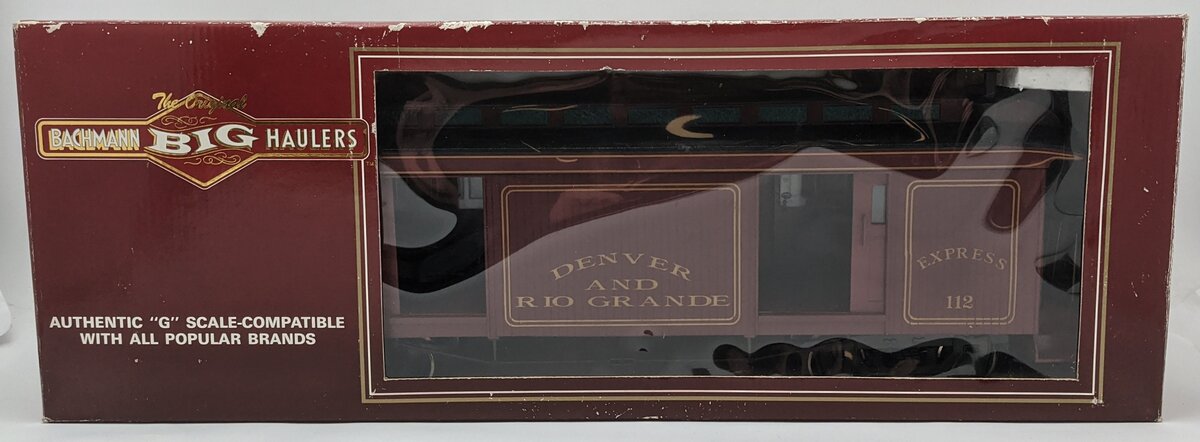 Bachmann 97418 Denver & Rio Grande Four Door Baggage Car NIB