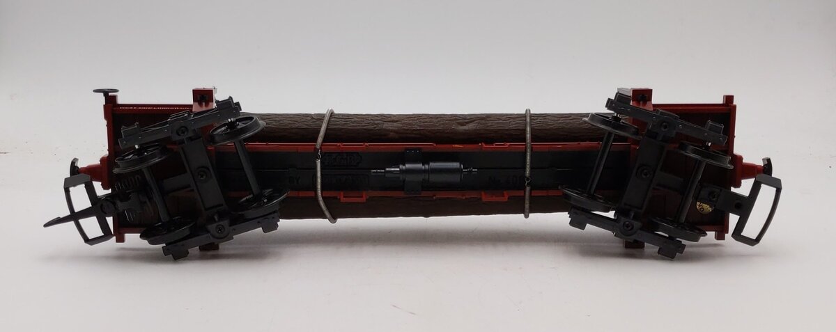 LGB 41660 G Scale Log Car w/Log Load EX/Box