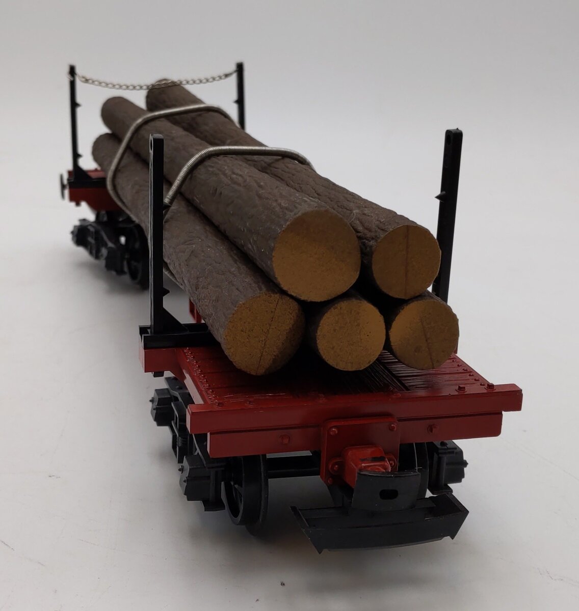 LGB 41660 G Scale Log Car w/Log Load EX/Box