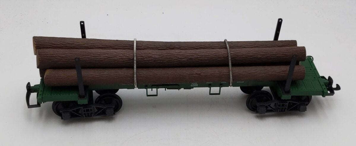 LGB 40660 G Log Car EX/Box
