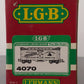LGB 4070 G Scale Budweiser Woodside Reefer Car #4070 LN/Box
