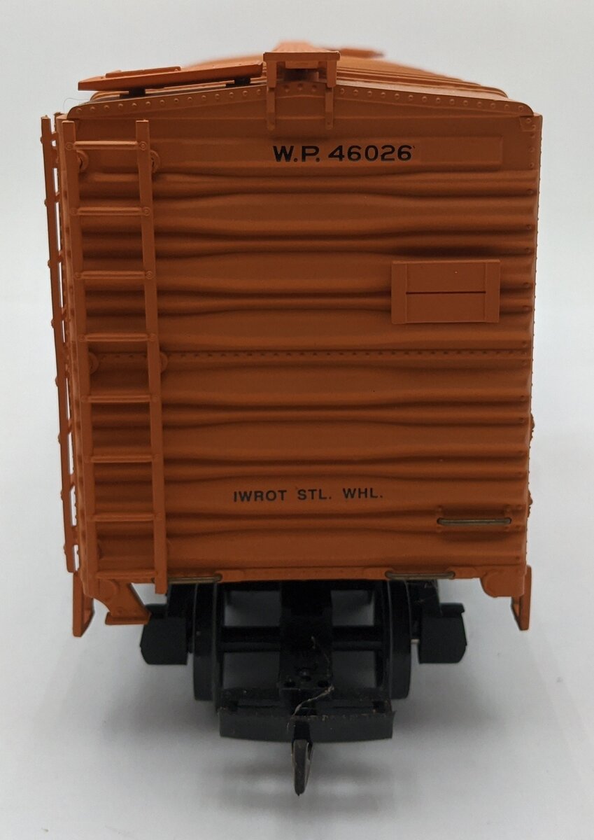 Aristo-Craft 46026 Western Pacific Boxcar- Plastic Wheels EX/Box