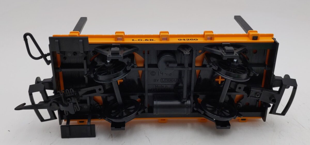 LGB Lehmann Toy Train 94260 G Scale Moving Target Flat Car #94260 LN/Box