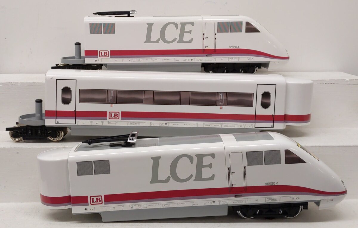 LGB 90950 G Gauge LCE High Speed Electric Passenger Train Set EX/Box