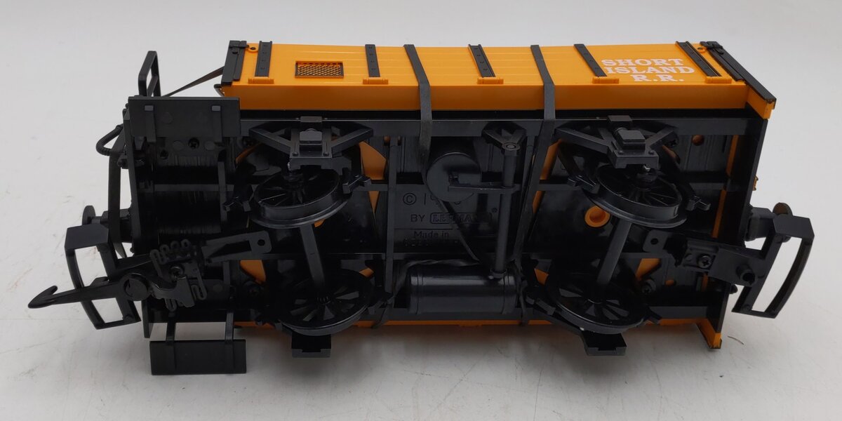 LGB 94016 G Scale Short Island Gondola w/Containers LN/Box