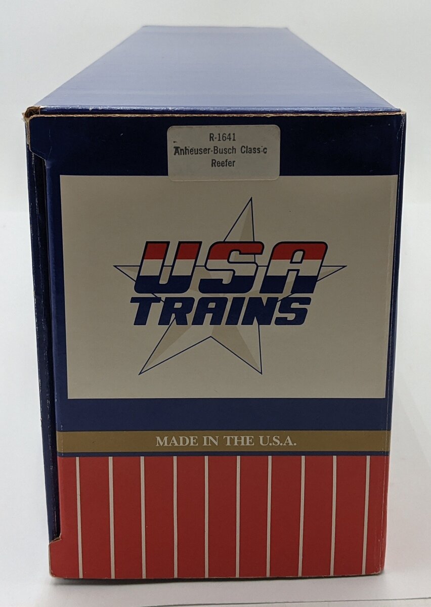 USA Trains R1641 G Anheuser Busch Reefer VG/Box