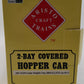Aristo-Craft 41276 Cedar Heights Clay 2004 ECLSTS 2-Bay Covered Hopper #111 - M LN/Box