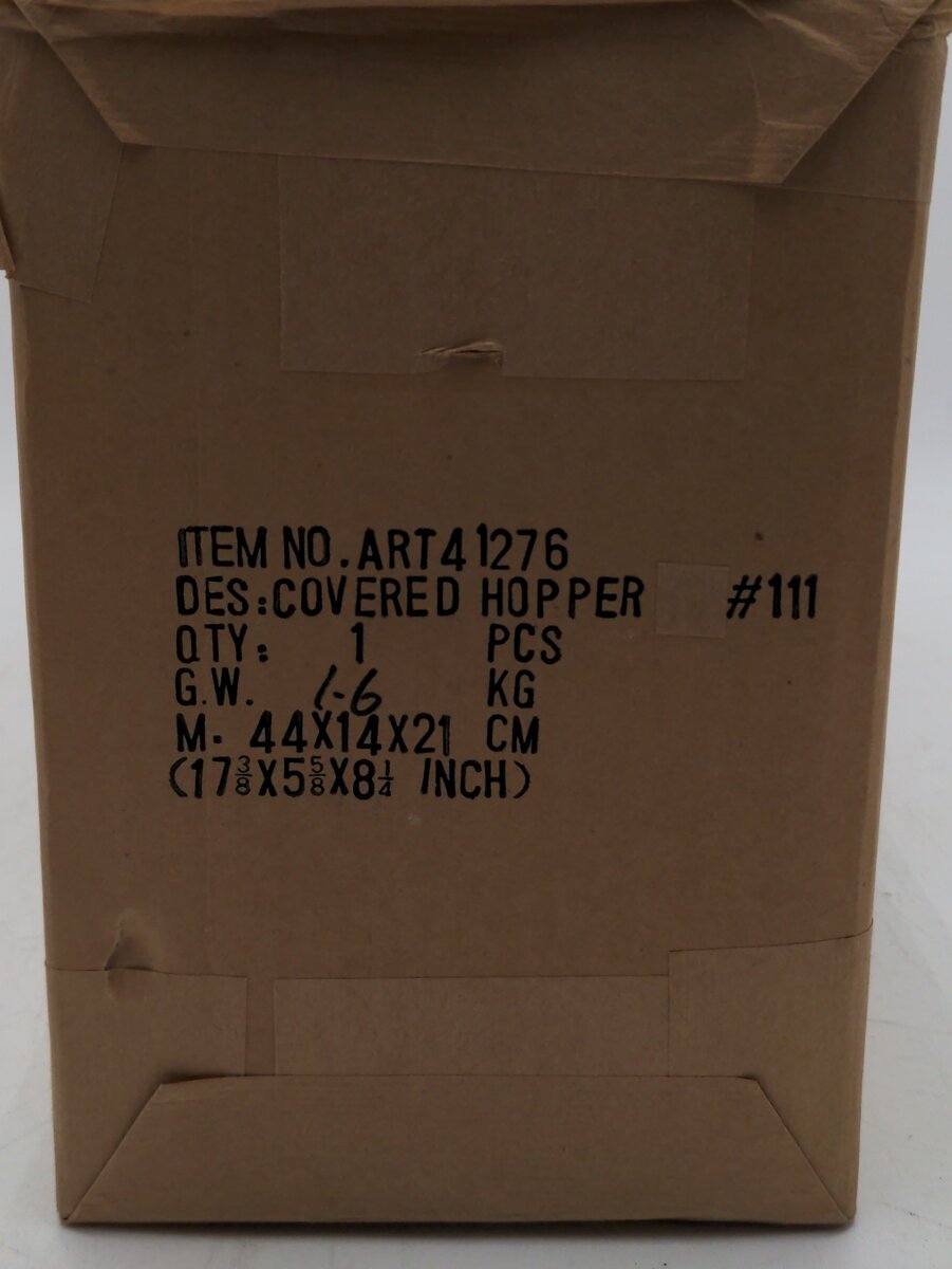 Aristo-Craft 41276 Cedar Heights Clay 2004 ECLSTS 2-Bay Covered Hopper #111 - M LN/Box
