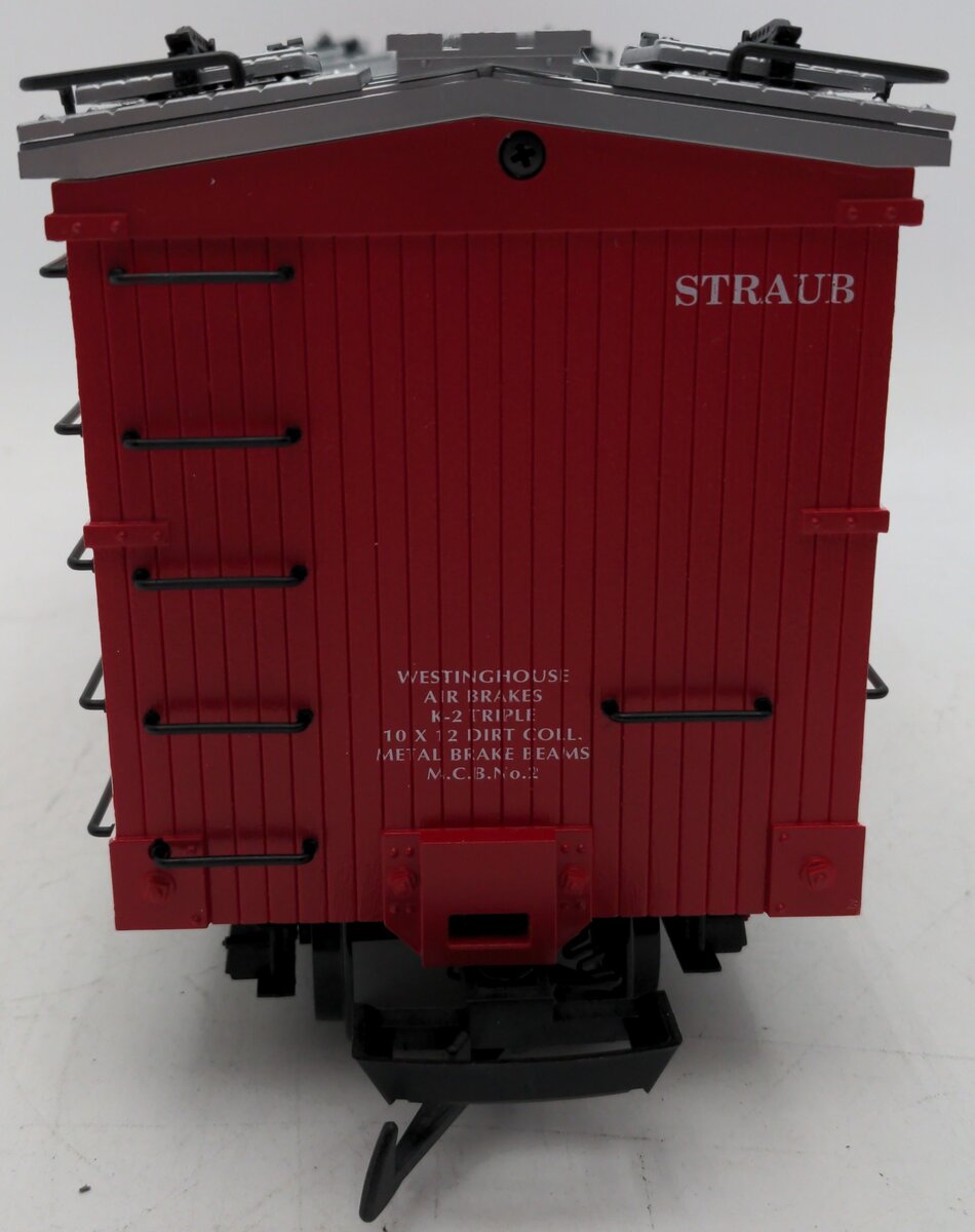 USA Trains 16280 G Straub Beer Wood Refrigerator Car with Trussrod Underframe EX/Box