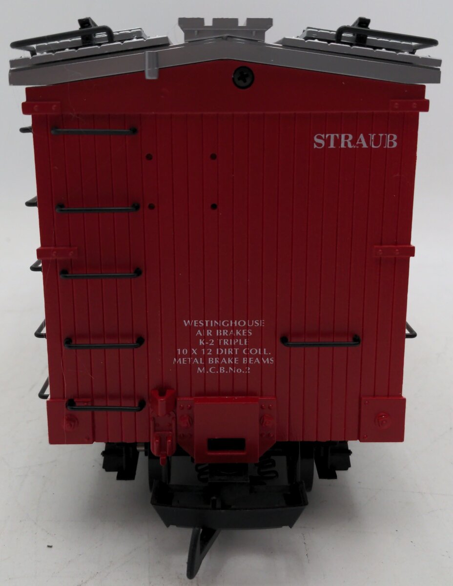 USA Trains 16280 G Straub Beer Wood Refrigerator Car with Trussrod Underframe EX/Box