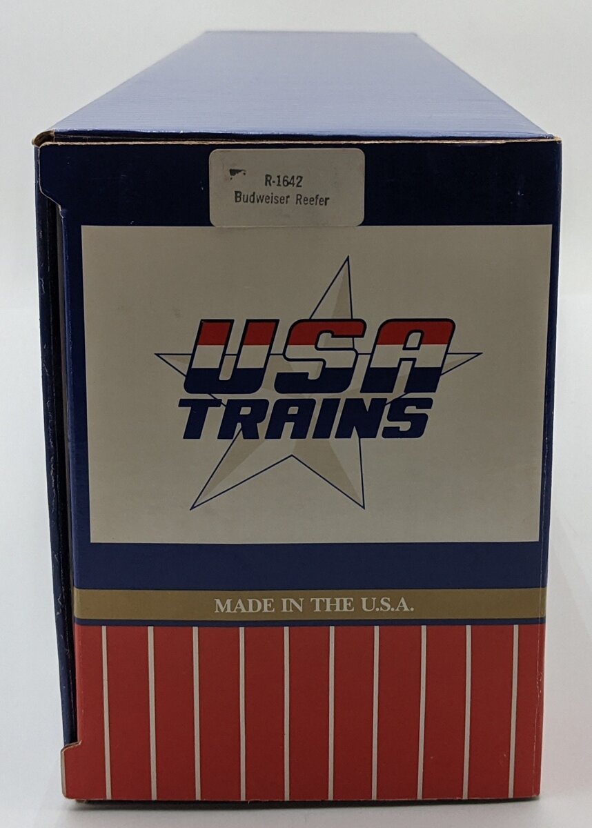 USA Trains R1642 G Scale Budweiser Reefer/Box