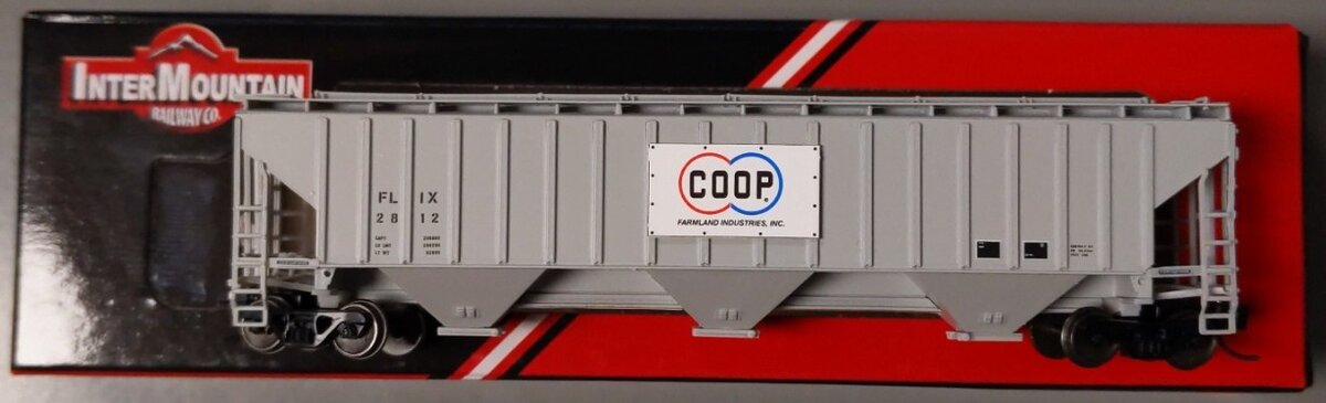 InterMountain 672304-01 N Farmland Industries Trinity Rib-Side Hopper #2812 LN/Box