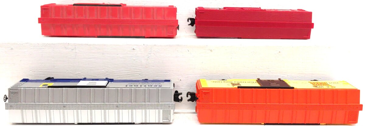 Lionel O Gauge Assorted Boxcars: 9420, 7801, 19217, 9280 [4] VG