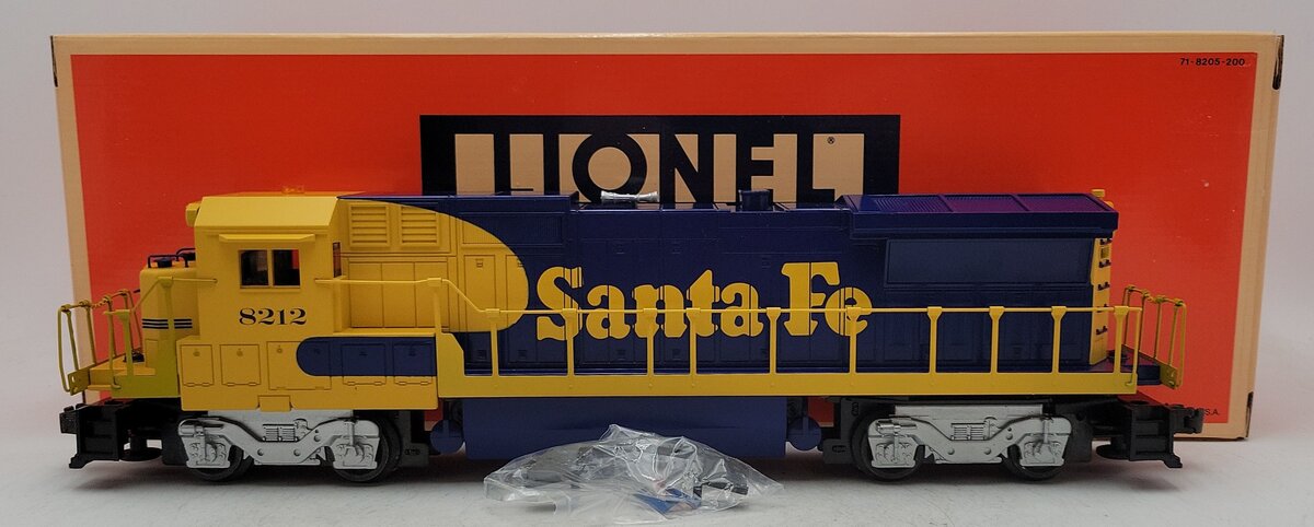 Lionel 6-18212 O Santa Fe Dash 8 40-B Non-Powered Diesel Locomotive #8212 EX/Box