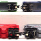 Lionel O Gauge Assorted Boxcars & Hoppers: 9771, 9401, 9119, 19311 [4] EX