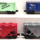 Lionel O Gauge Assorted Boxcars & Hoppers: 9771, 9401, 9119, 19311 [4] EX