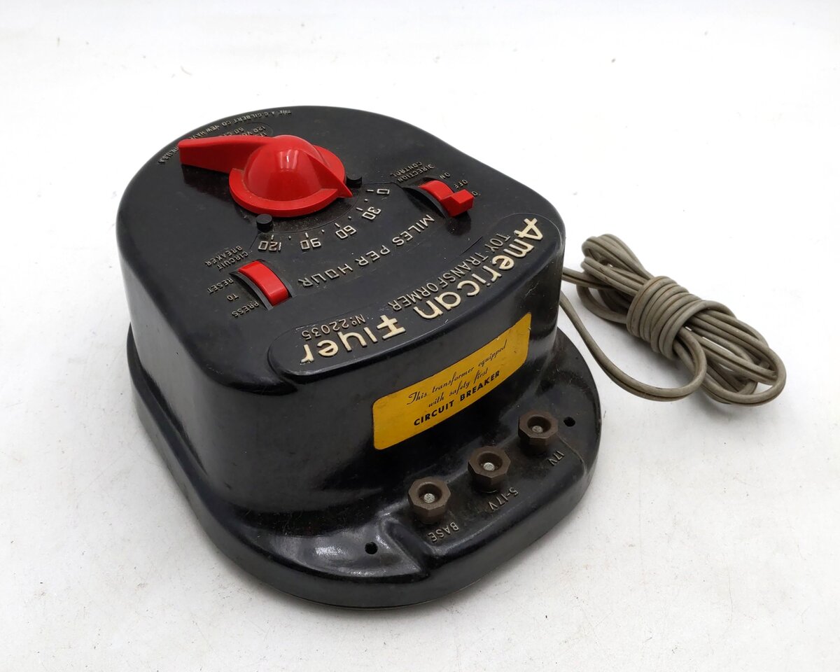 American Flyer 22035 Vintage S 175 Watt Train Transformer VG