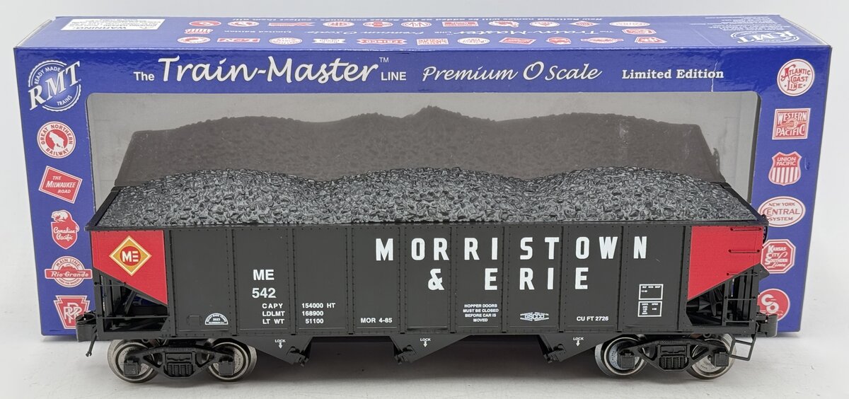 RMT 662613 O Morristown & Erie 70 Ton 3-Bay Coal Hopper Car37.95