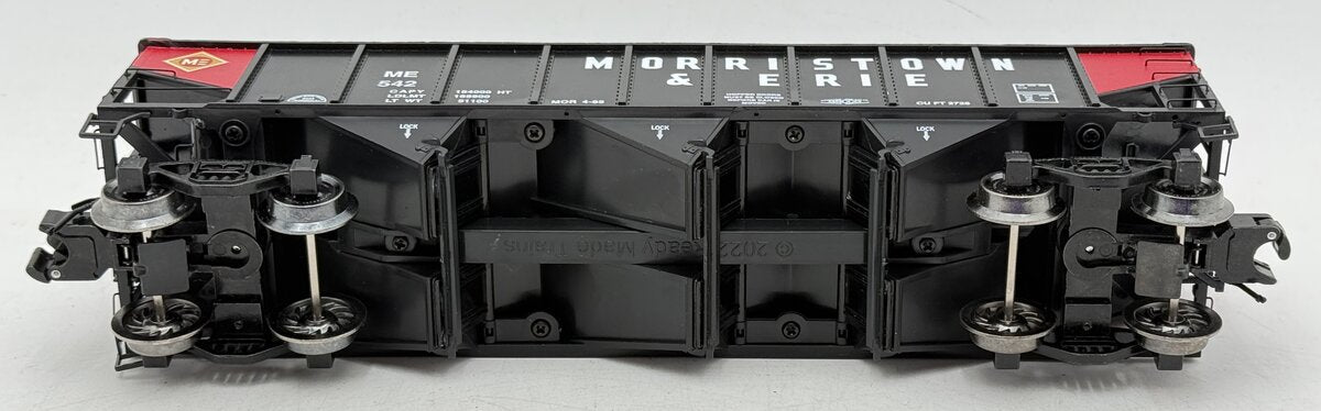 RMT 662613 O Morristown & Erie 70 Ton 3-Bay Coal Hopper Car37.95