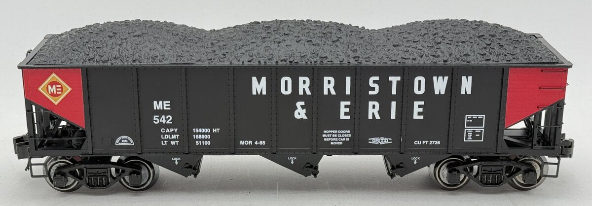 RMT 662613 O Morristown & Erie 70 Ton 3-Bay Coal Hopper Car37.95