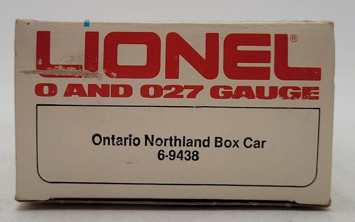 Lionel 6-9438 O Gauge Ontario Northland Box Car EX/Box