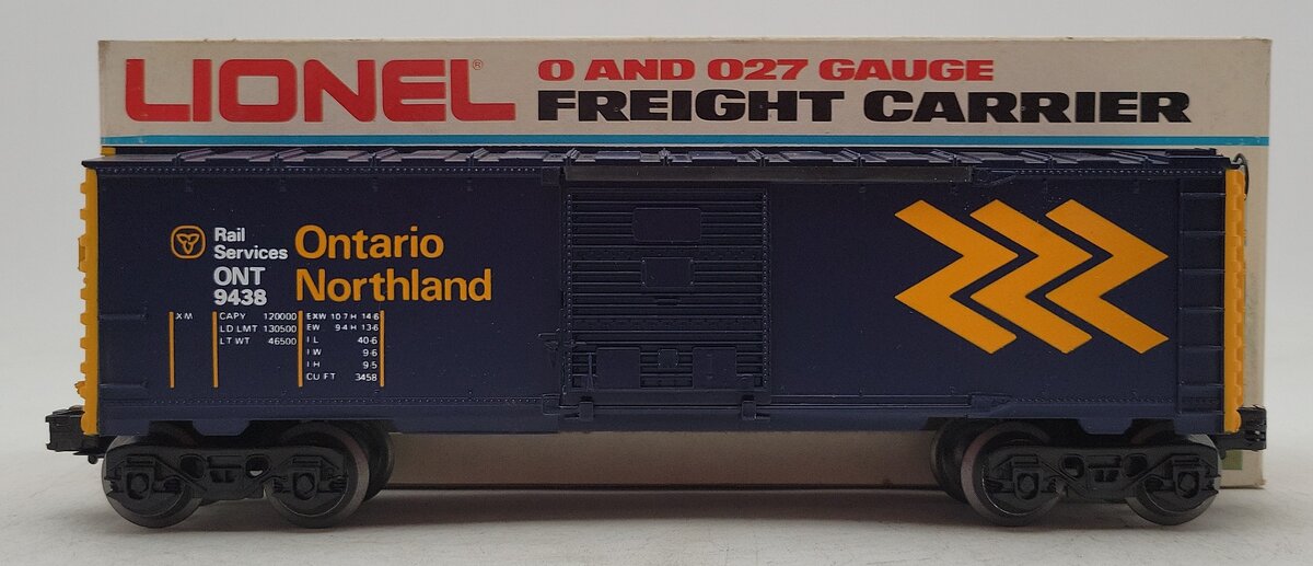 Lionel 6-9438 O Gauge Ontario Northland Box Car EX/Box