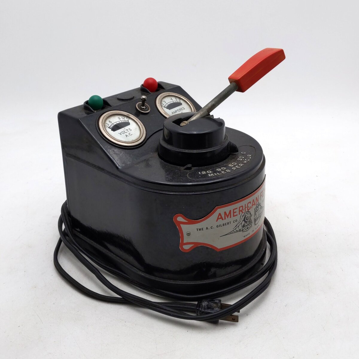 American Flyer 19B Vintage S 300 Watt Train Transformer 110V VG