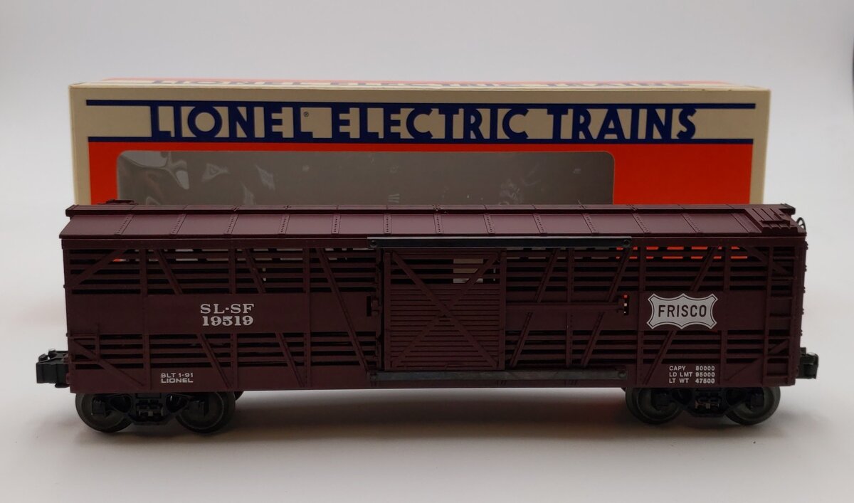 Lionel 6-19519 O Gauge Frisco Stock Car (Fallen Flags #5) NIB