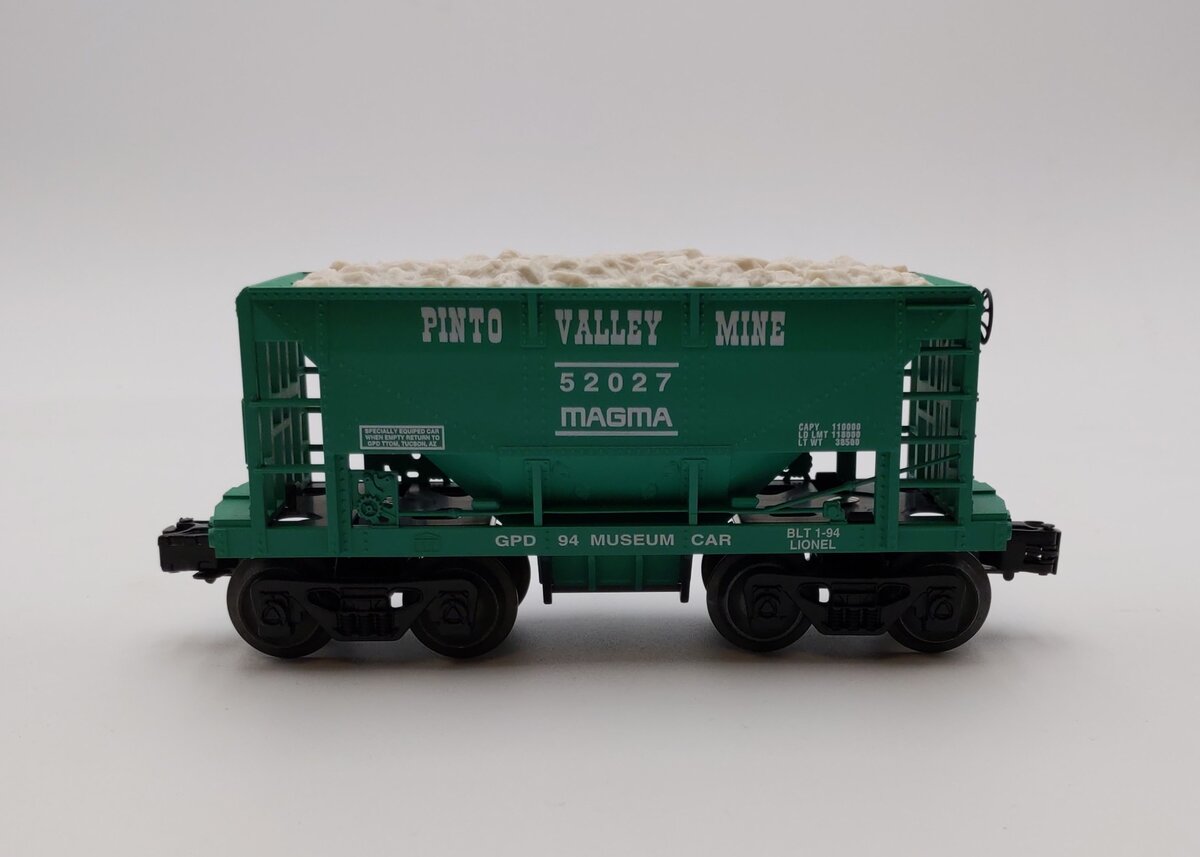 Lionel 6-52027 O Gauge 1994 Gadsden Pacific Museum Ore Car #52027 NIB