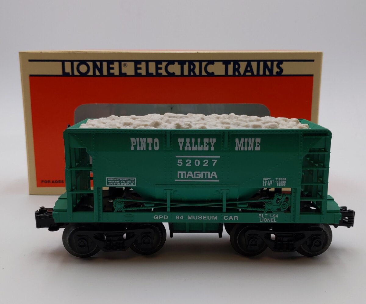 Lionel 6-52027 O Gauge 1994 Gadsden Pacific Museum Ore Car #52027 NIB