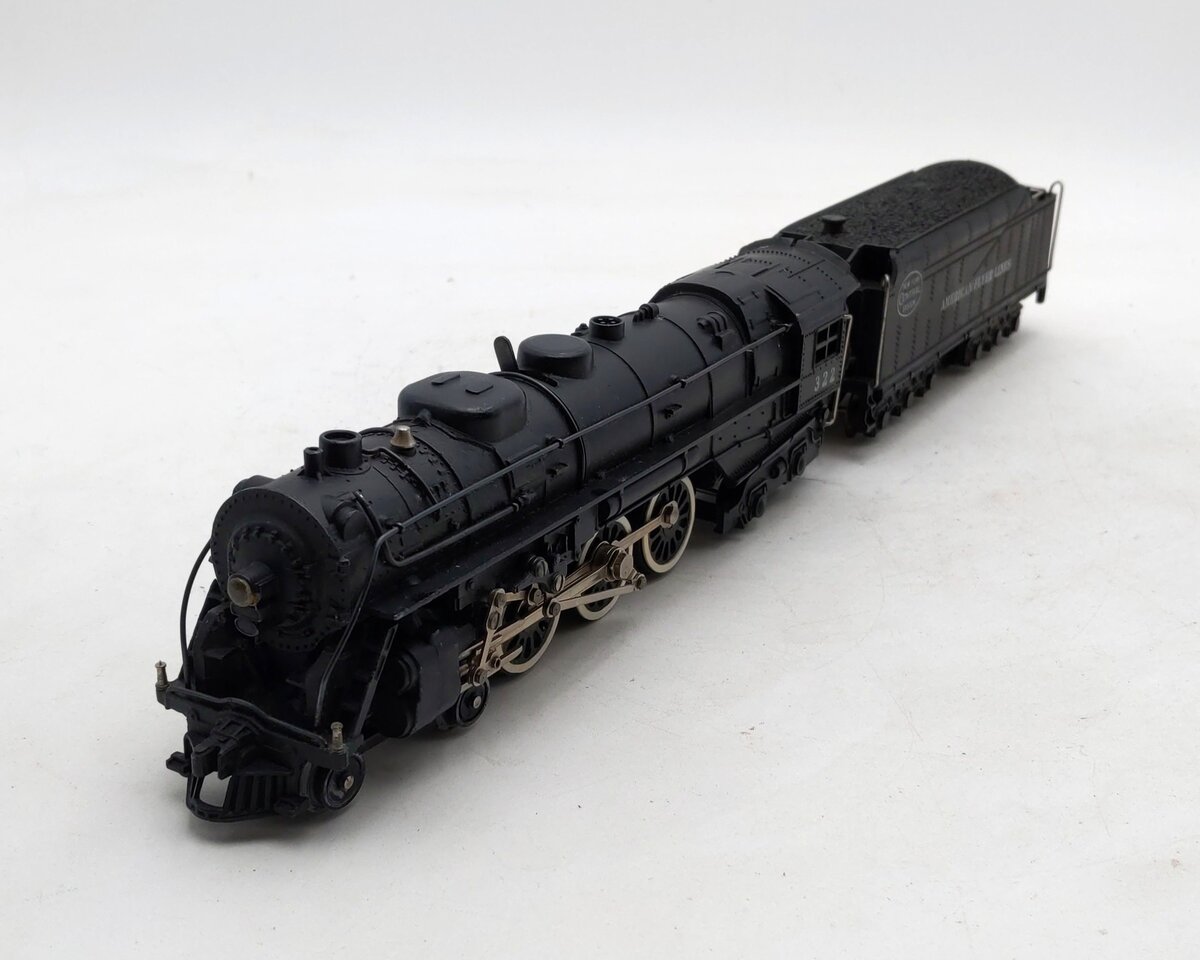 American Flyer 322 Vintage S NYC 4-6-4 Hudson Steam Locomotive & Tender EX