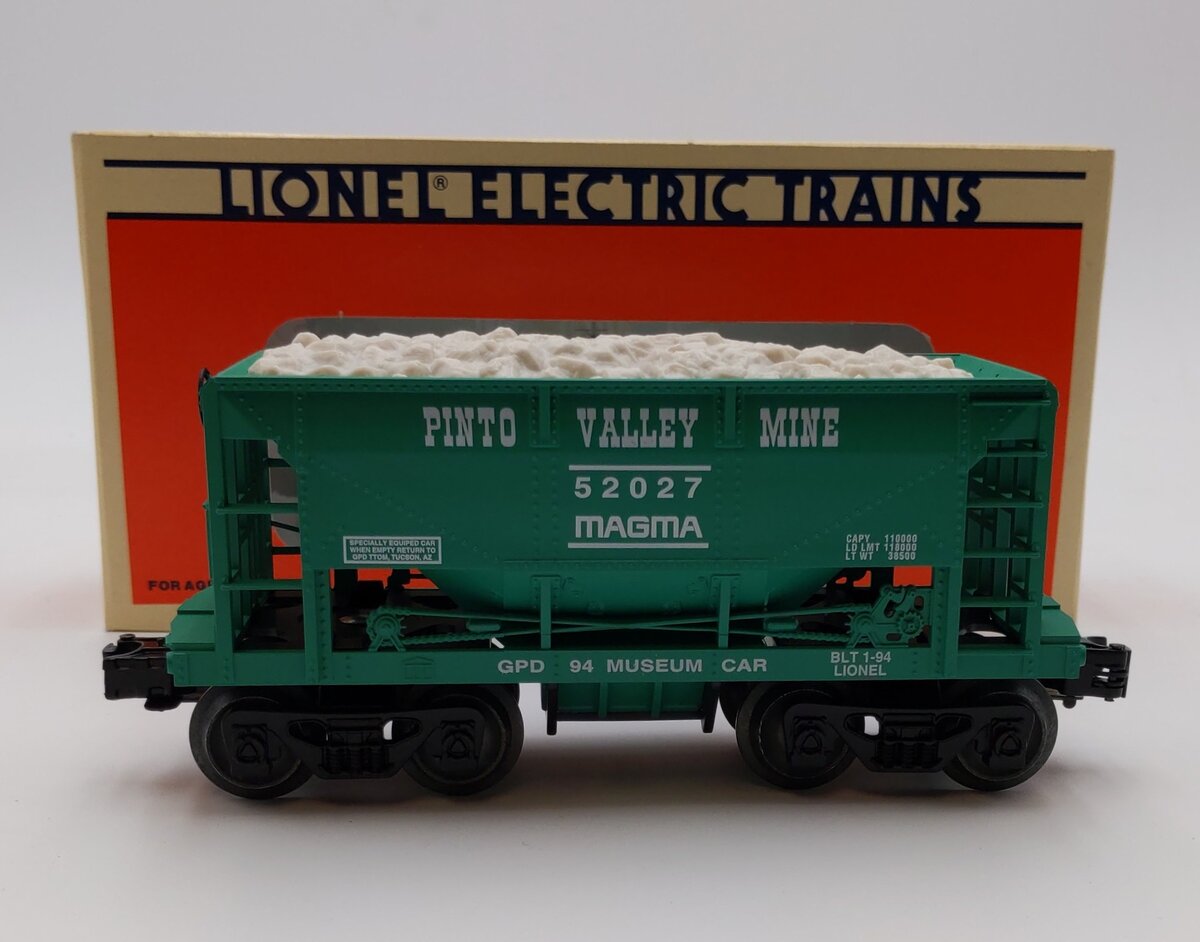 Lionel 6-52027 O Gauge 1994 Gadsden Pacific Museum Ore Car #52027 NIB