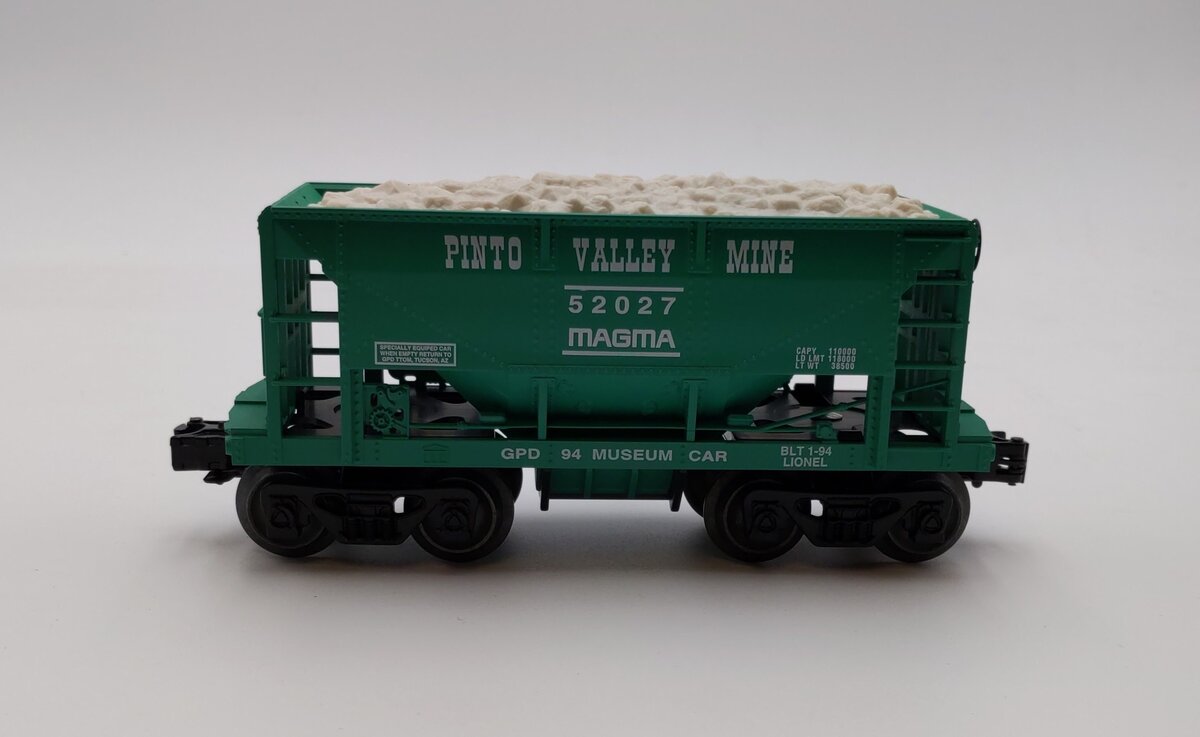 Lionel 6-52027 O Gauge 1994 Gadsden Pacific Museum Ore Car #52027 NIB