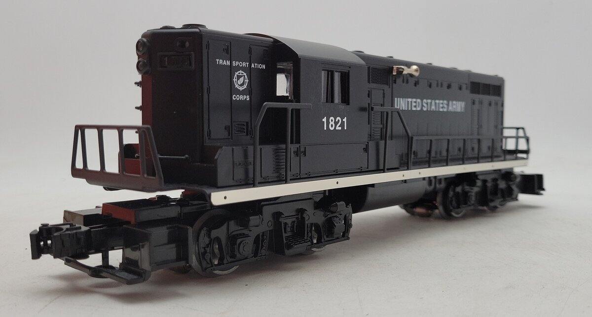 Lionel 6-18840 O Gauge U.S. Army GP-7 Diesel Locomotive #1821 EX/Box