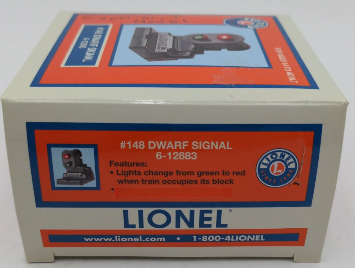 Lionel 6-12883 O/027 #148 Operating Dwarf Signal LN/Box